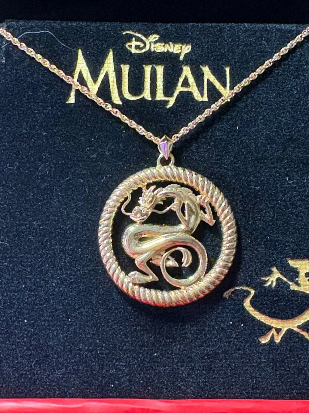 Mushu Medallion Necklace- Disney's Mulan - Disney X RockLove - Picture 5 of 9